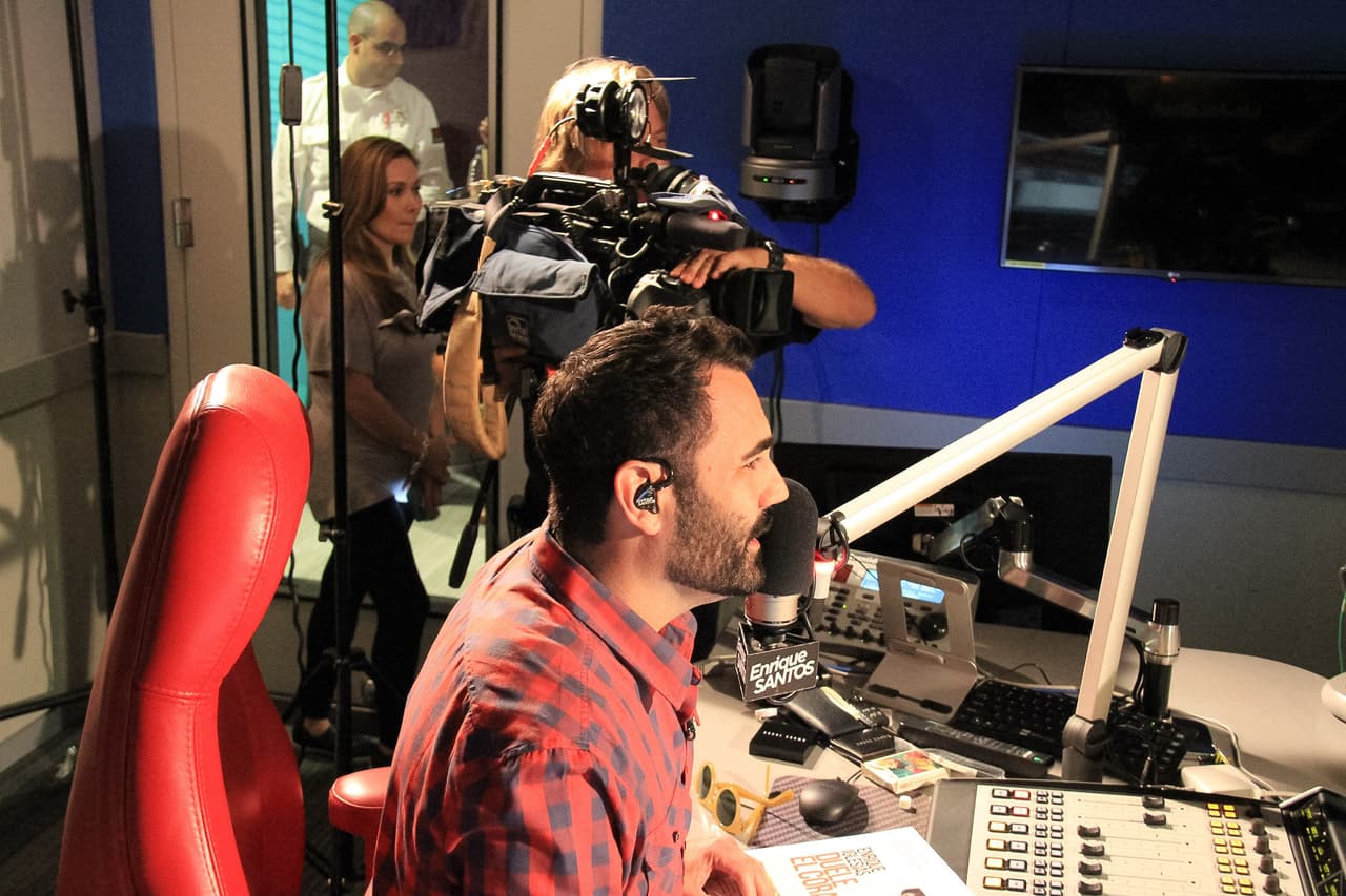 Enrique Iglesias en el Show de Enrique Santos