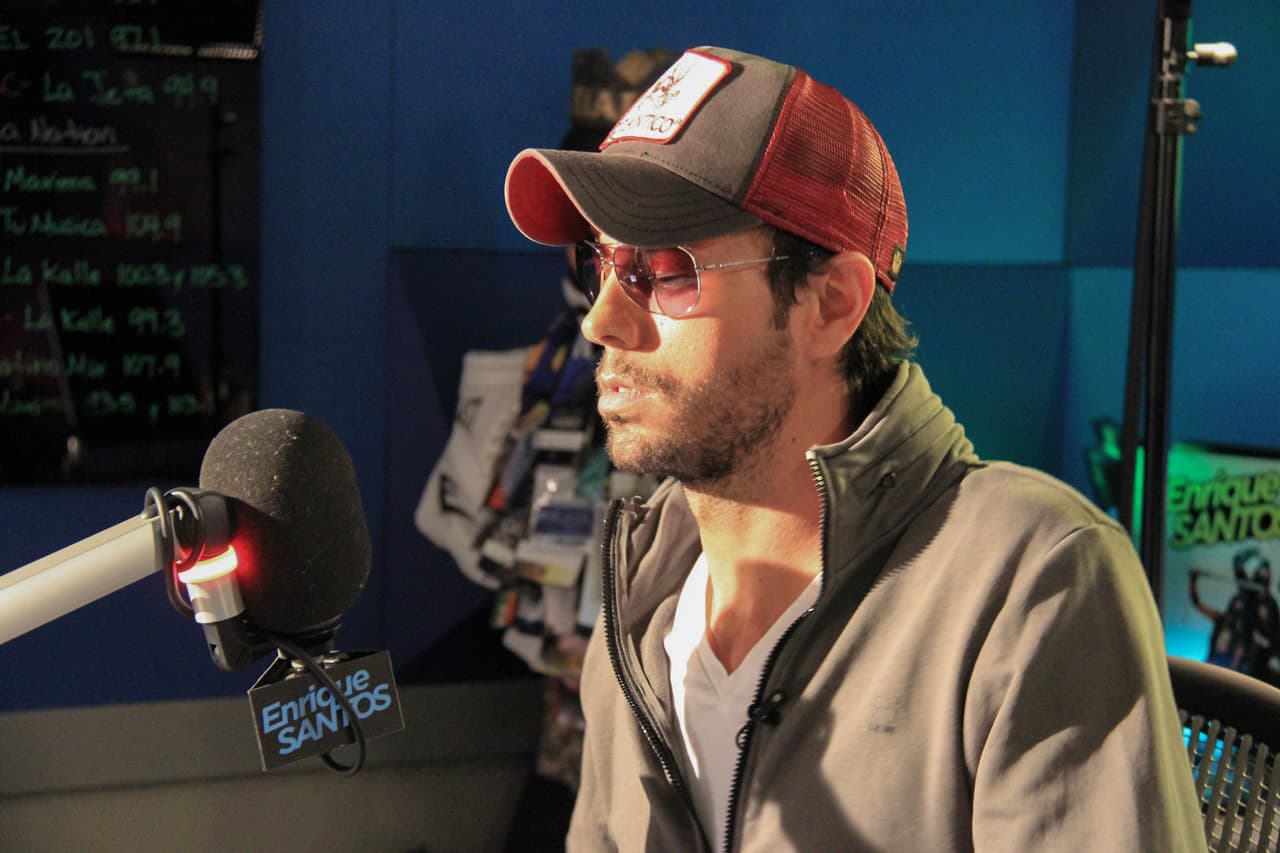 Enrique Iglesias en el Show de Enrique Santos