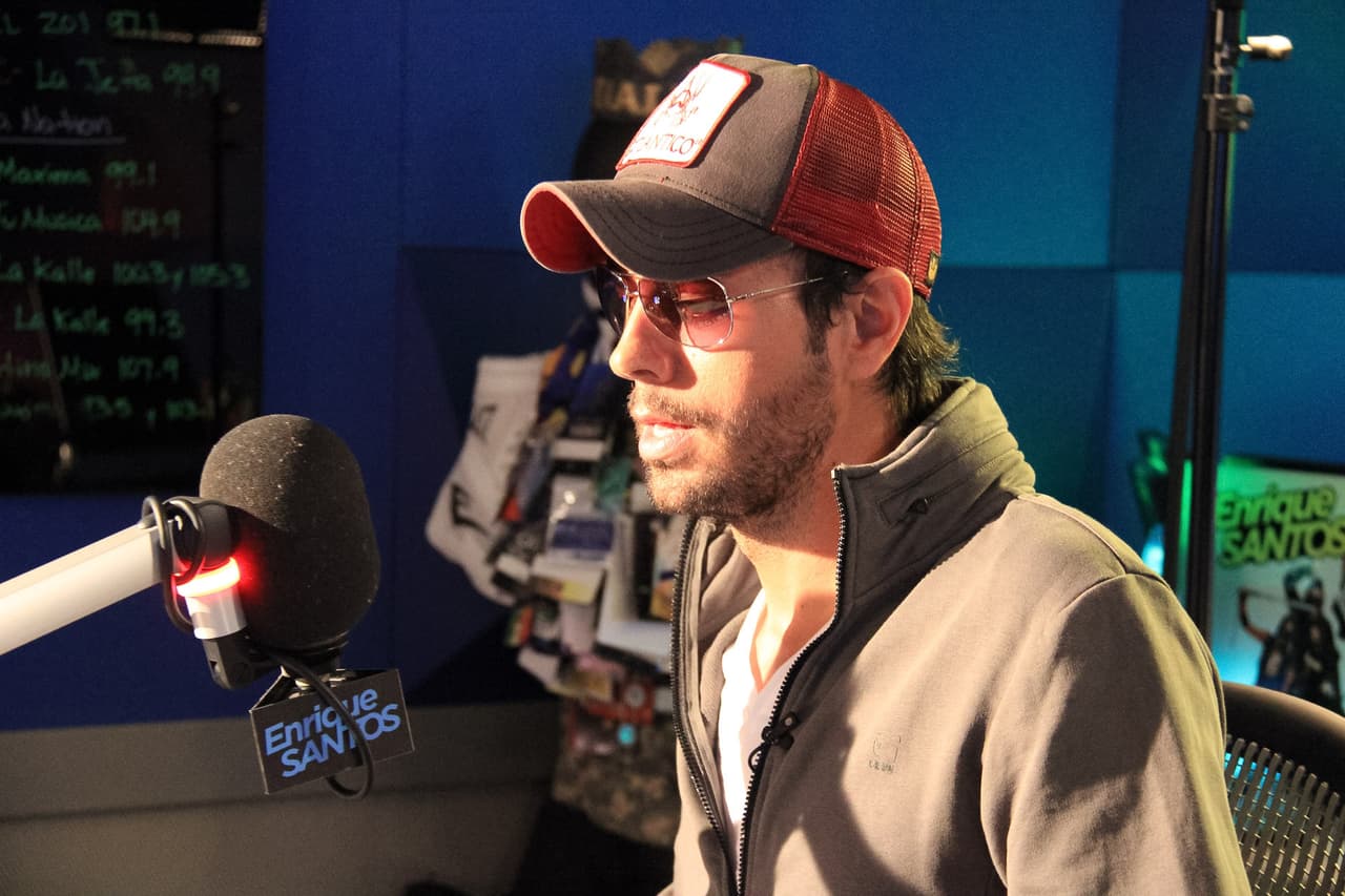 Enrique Iglesias en el Show de Enrique Santos