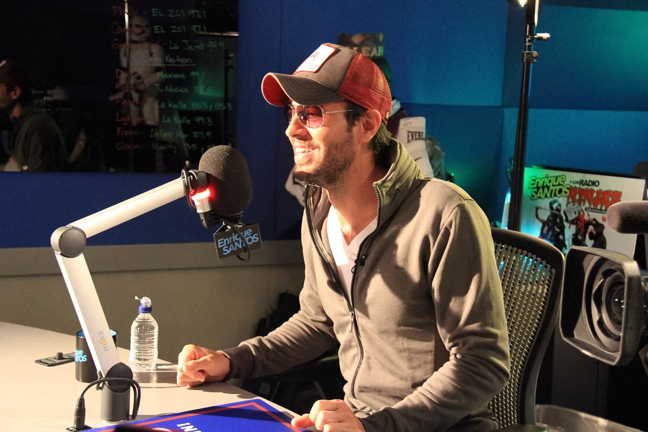 Enrique Iglesias en el Show de Enrique Santos