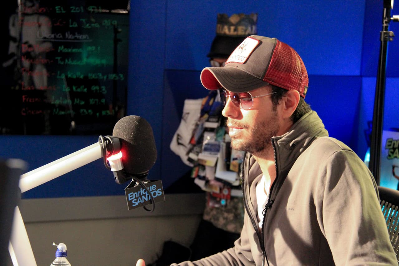 Enrique Iglesias en el Show de Enrique Santos