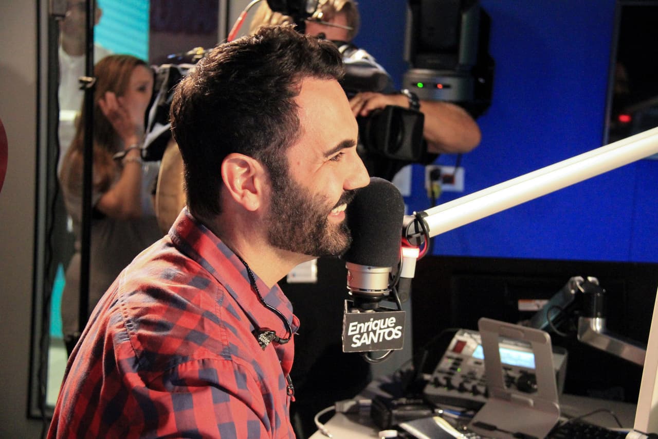 Enrique Iglesias en el Show de Enrique Santos