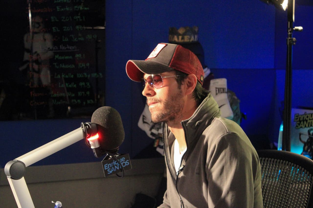 Enrique Iglesias en el Show de Enrique Santos