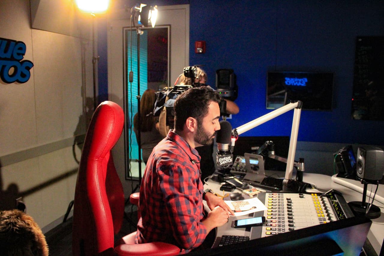 Enrique Iglesias en el Show de Enrique Santos