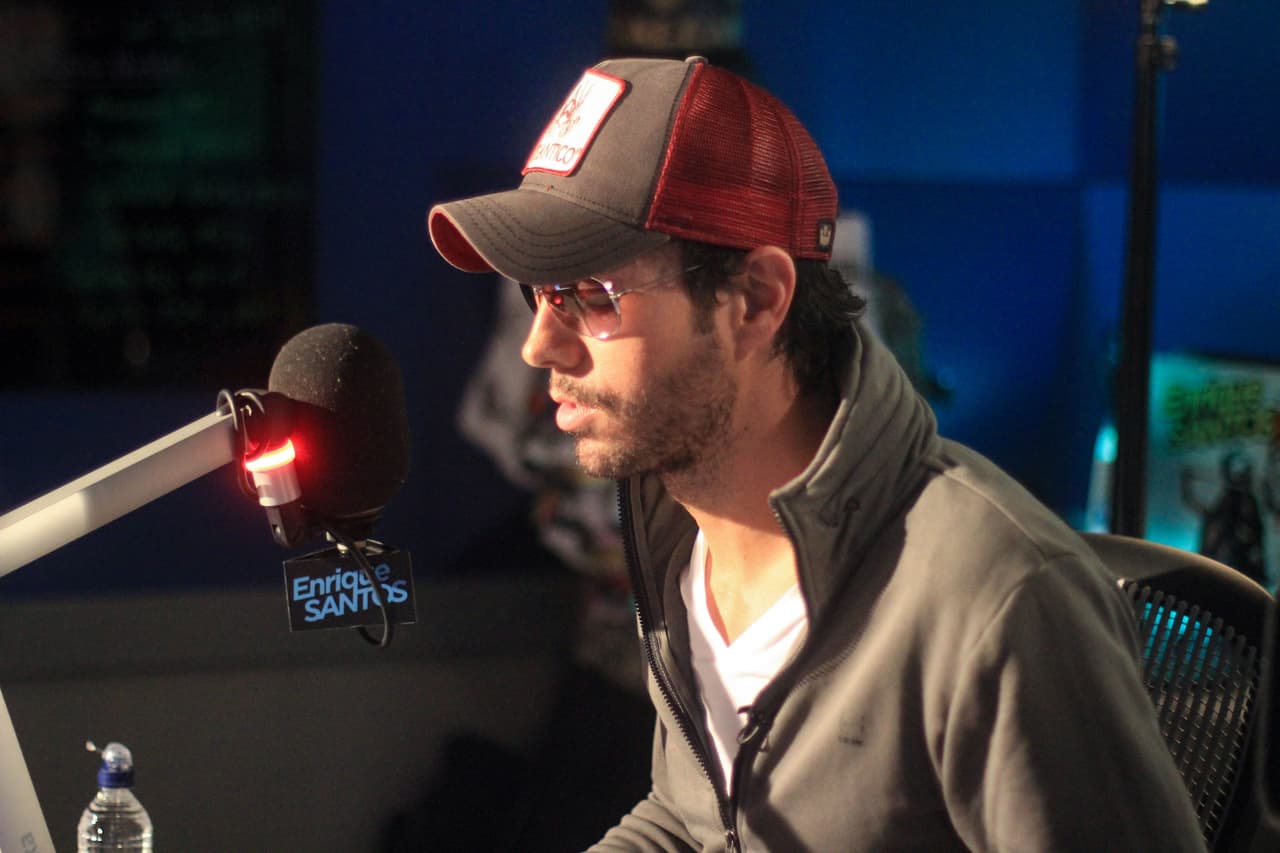 Enrique Iglesias en el Show de Enrique Santos
