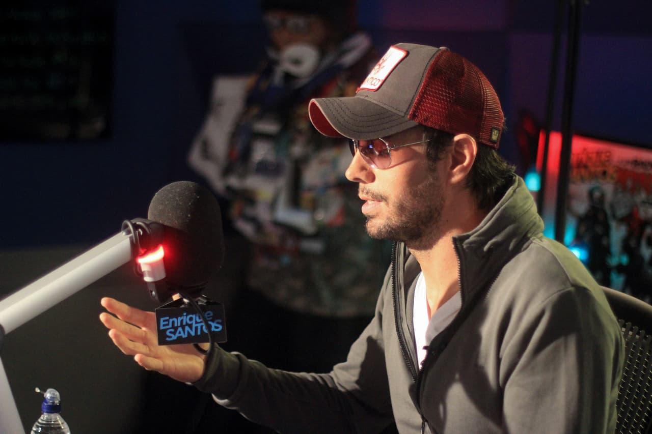 Enrique Iglesias en el Show de Enrique Santos