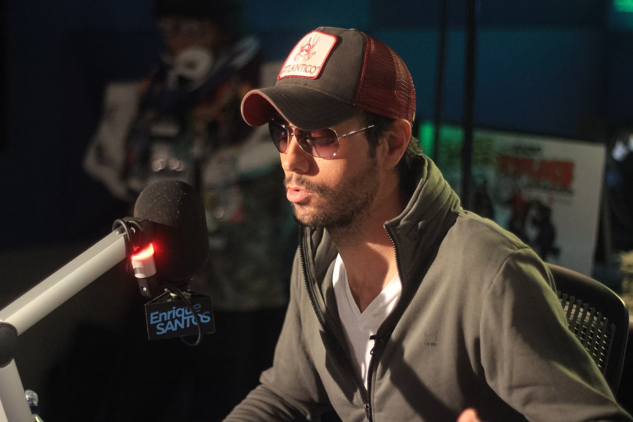 Enrique Iglesias en el Show de Enrique Santos