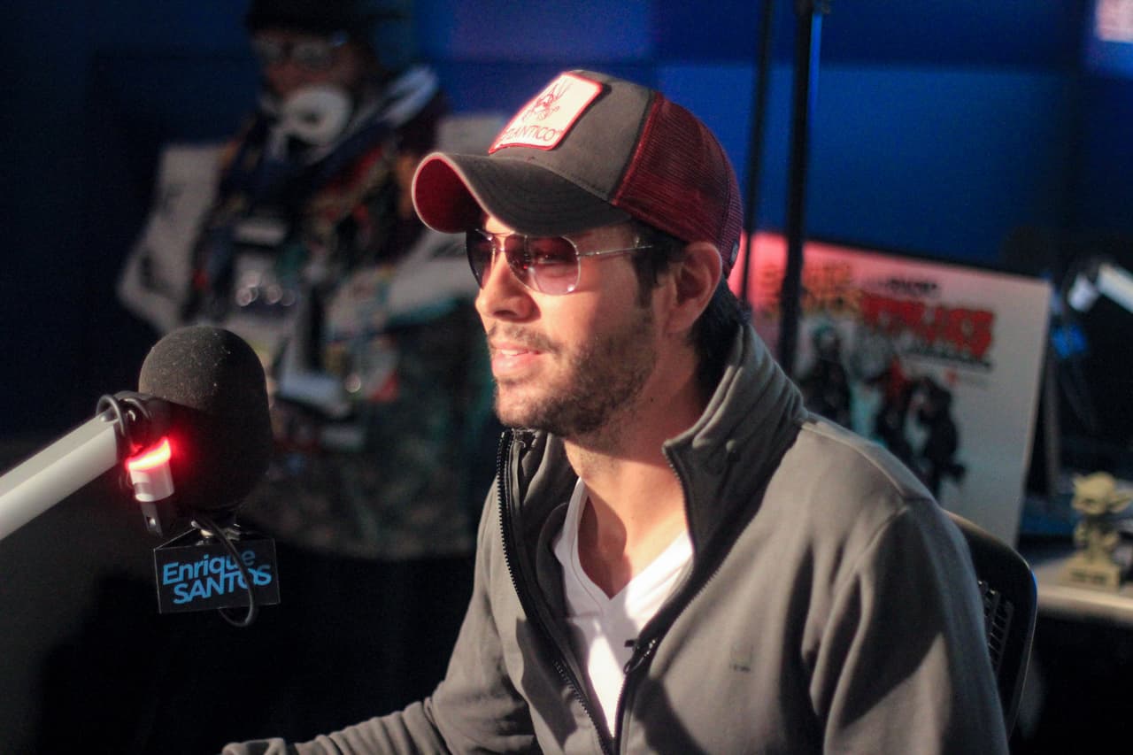 Enrique Iglesias en el Show de Enrique Santos