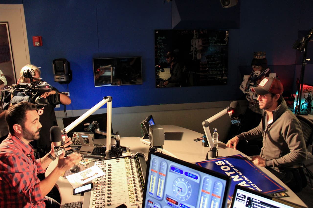 Enrique Iglesias en el Show de Enrique Santos