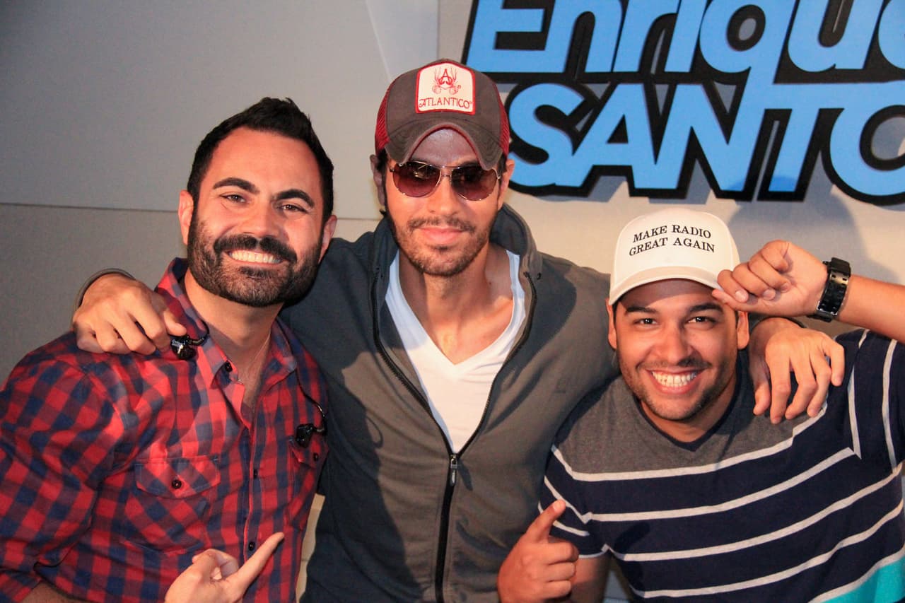 Enrique Santos, Enrique Iglesias, y DJ Xtreme