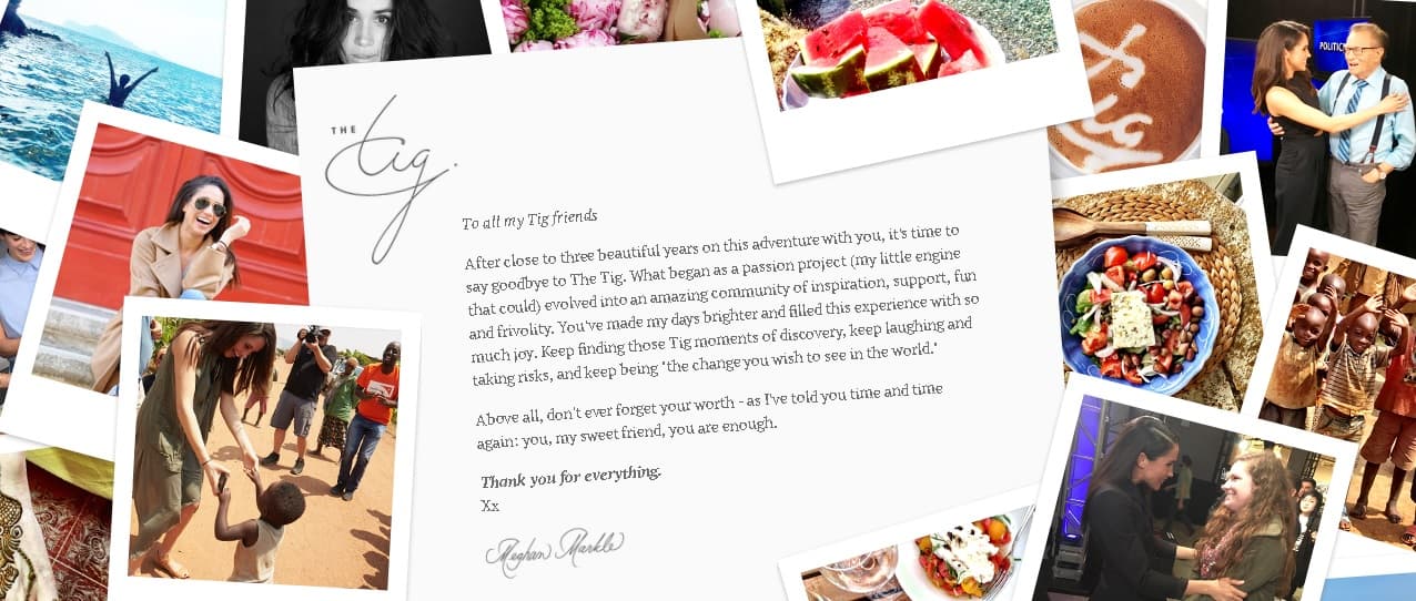"Después de casi tres hermosos años en esta aventura contigo, 
<b>es hora de decir adiós a The Tig</b>. Lo que comenzó como un proyecto de pasión (mi pequeño motor) se convirtió en una increíble comunidad de inspiración, apoyo, diversión y frivolidad".