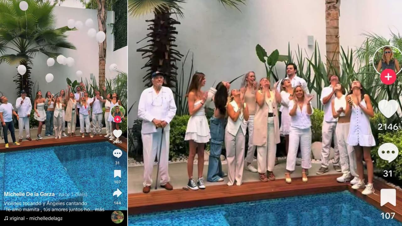 Valentina Gilabert estuvo presente en un homenaje que le hicieron a su abuela, la difunta actriz Iliana de la Garza.