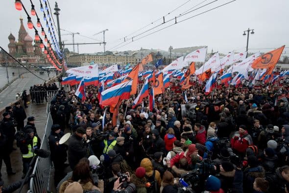 La participación ha sobrepasado con creces las convocatorias de la oposición en los últimos tiempos, y ha recordado a las grandes manifestaciones organizadas en 2011 y 2012 contra Vladimir Putin.