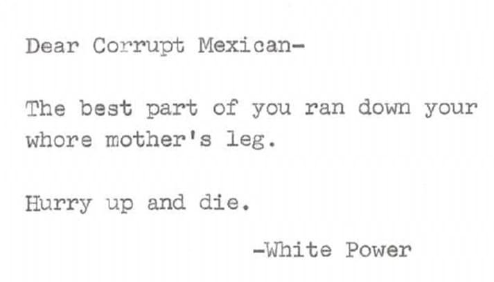 “Muérete pronto”, dice un breve mensaje que recibió el legislador Kevin de León.