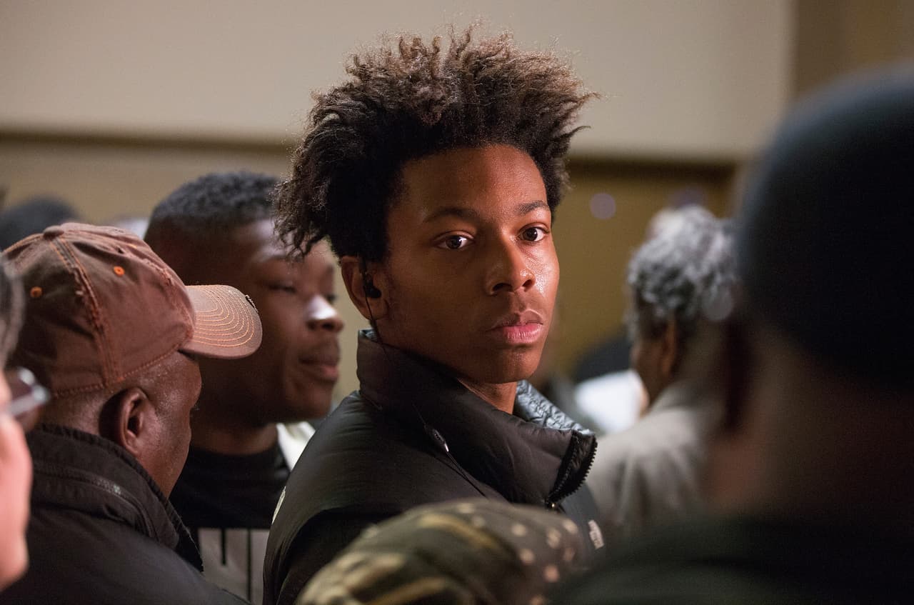 Manifestantes en Chicago