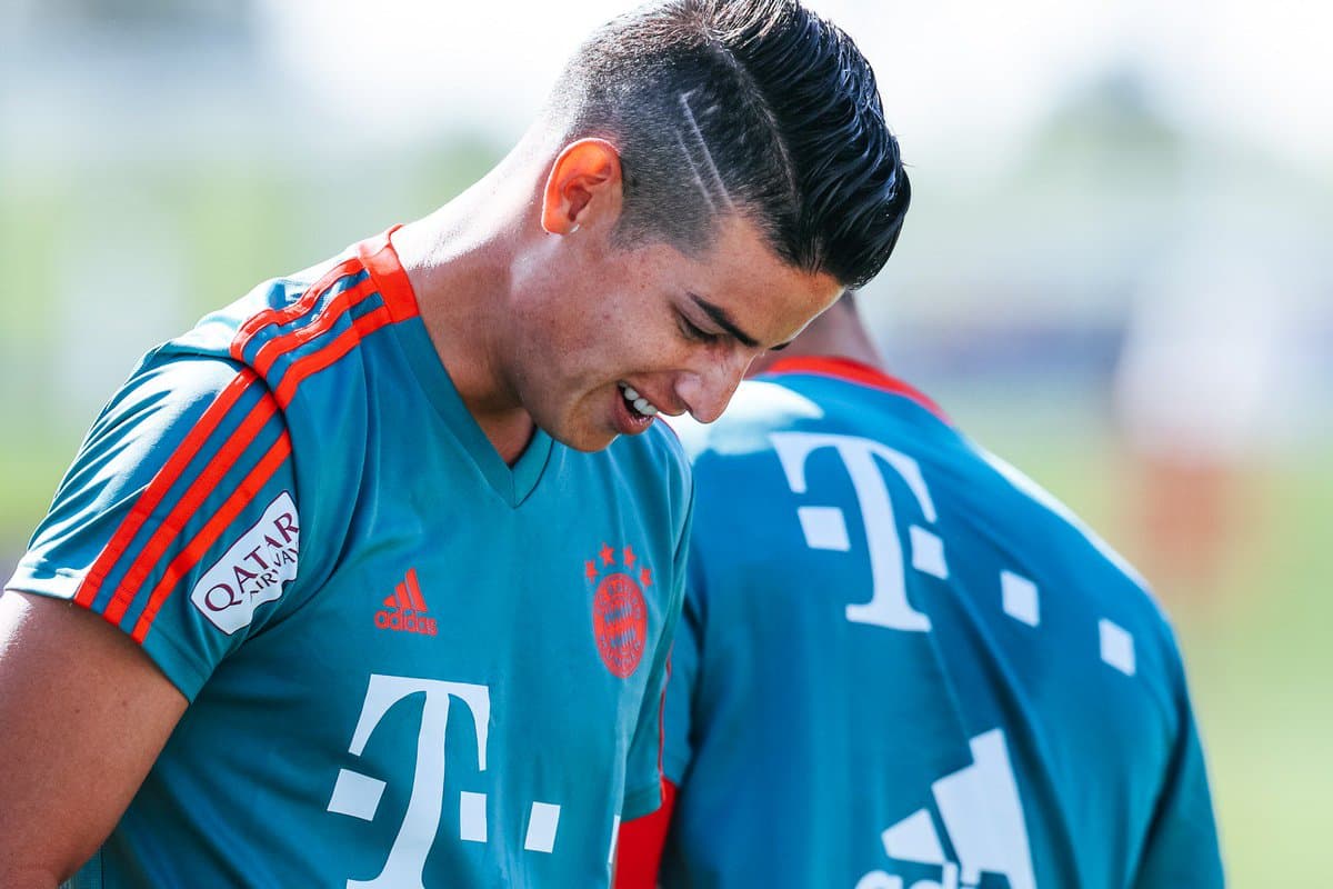 James Rodríguez está listo para volver con el Bayern Munich