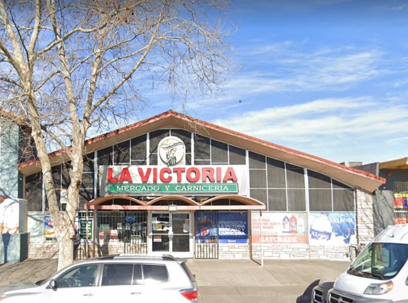 El supermercado 'La Victoria' de Sacramento, en California.