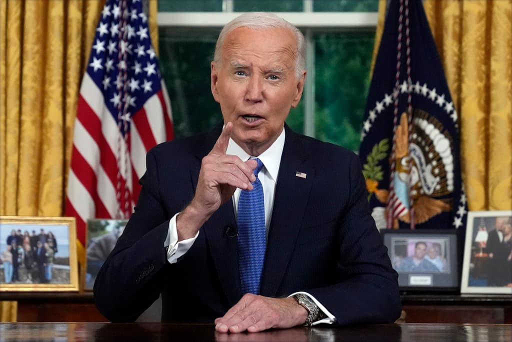 5 puntos resumidos del histórico discurso de Biden en el que explicó sus razones para renunciar a la reelección