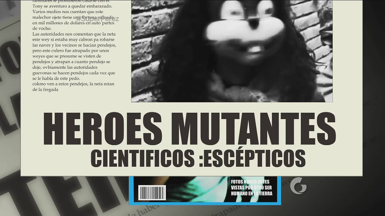 Y es que con esas máscaras cualquiera pensaría que son algo fuera de este mundo.