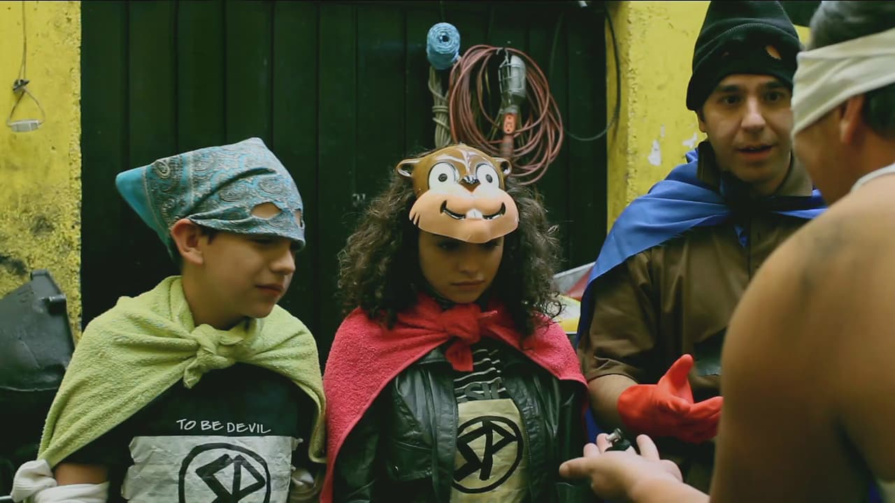 Para evitar que mamá se entere que su familia está en peligro todos los días, Eustaquio inventó un aparato que le genera un escudo a sus pensamientos.