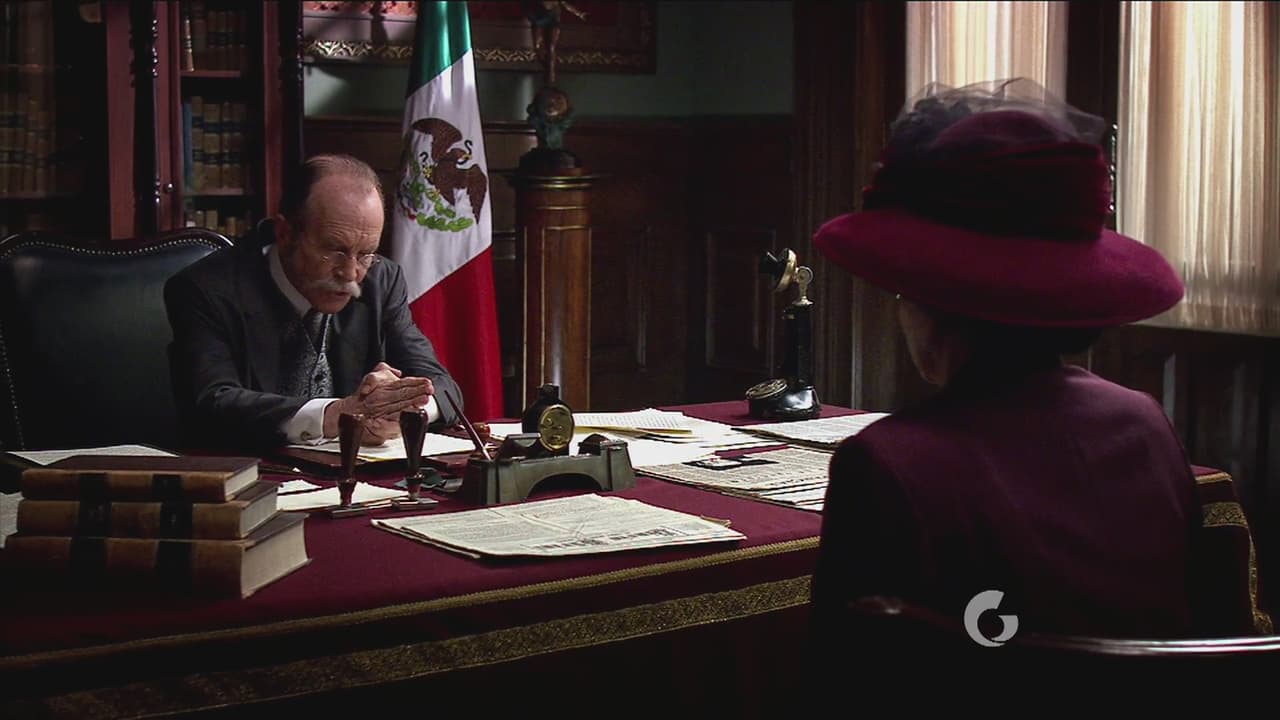 La madre de Francisco I. Madero visita al José Limantour, el Ministro de Hacienda, para pedirle que haga algo por su hijo.