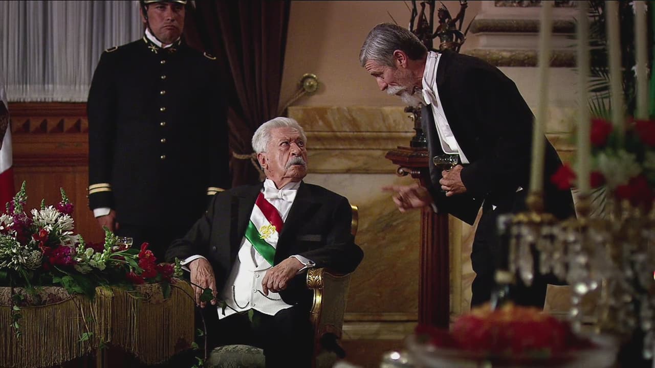 En el festejo, Díaz habla con James Creelman y su famosa entrevista.