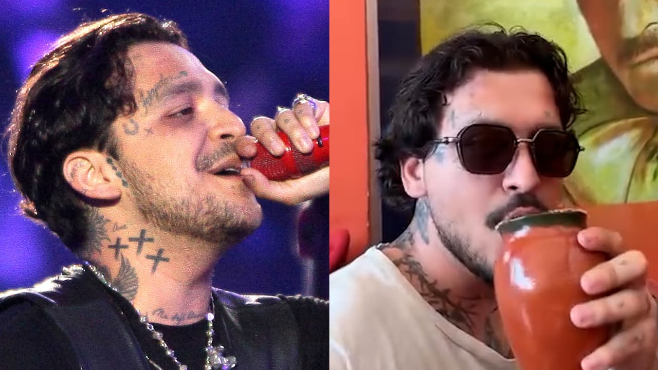 Nodal pregunta si se ve “muy borracho” en pleno concierto y envía mensaje