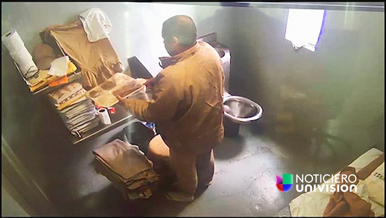 75 agentes de la Comisión Nacional de Seguridad vigilaban a 'El Chapo' Guzmán en su celda en Ciudad Juárez antes de su extradición a Estados Unidos.