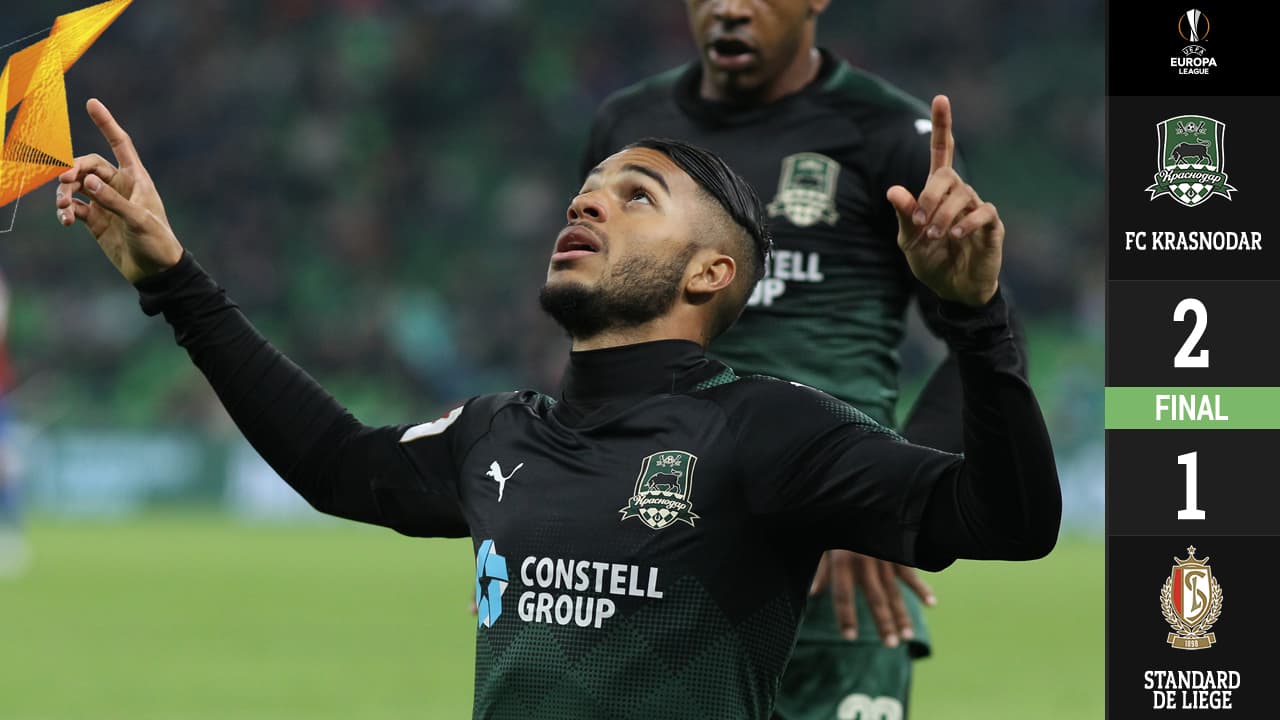 Noche de pesadilla para Ochoa: el Krasnodar remonta al Standard Lieja en Europa League