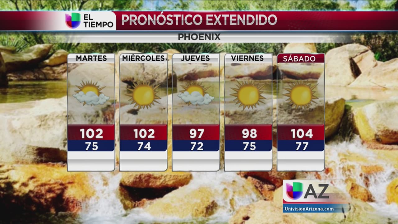 Continúa el calor en Arizona