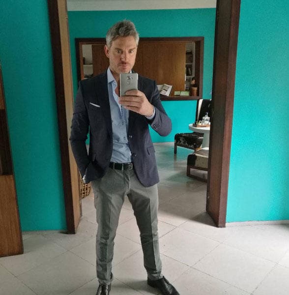 Llegó a México para modelar, una de sus primera pasarelas fue para Glenda Reyna, la mamá de Eiza González.