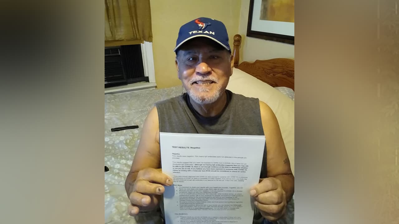 Fueron siete semanas las que el hombre pasó en el hospital y finalmente los exámenes arrojaron resultados negativos.