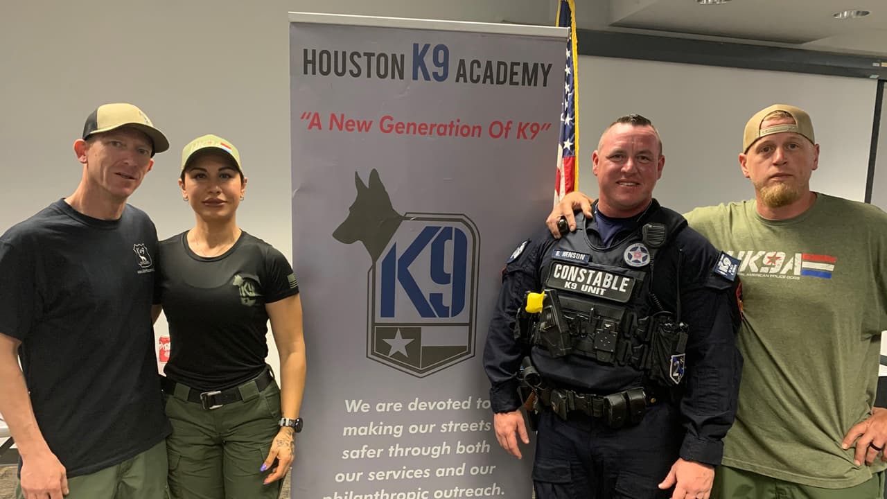 George Henson y K9 Max están listos para salir a la calle para ayudar a que el Precinto 4 sea un lugar más seguro para vivir, trabajar y visitar.