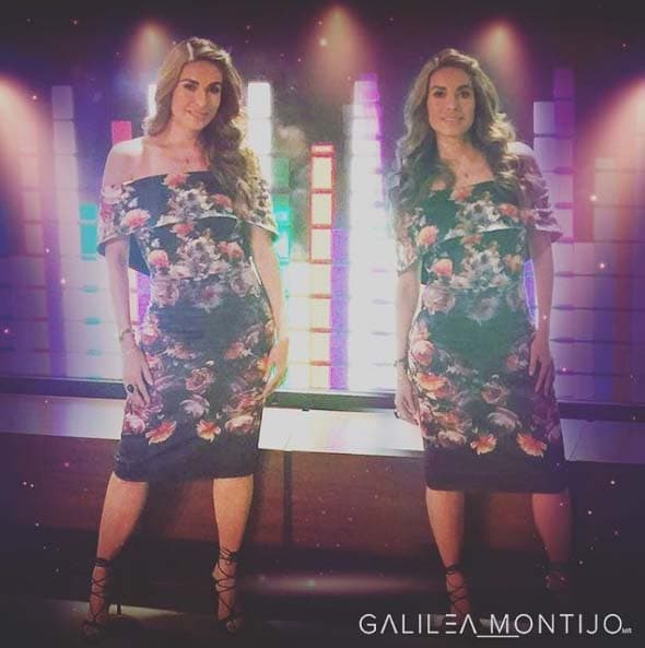 Este vestido con hombros decubiertos le queda espectacular.