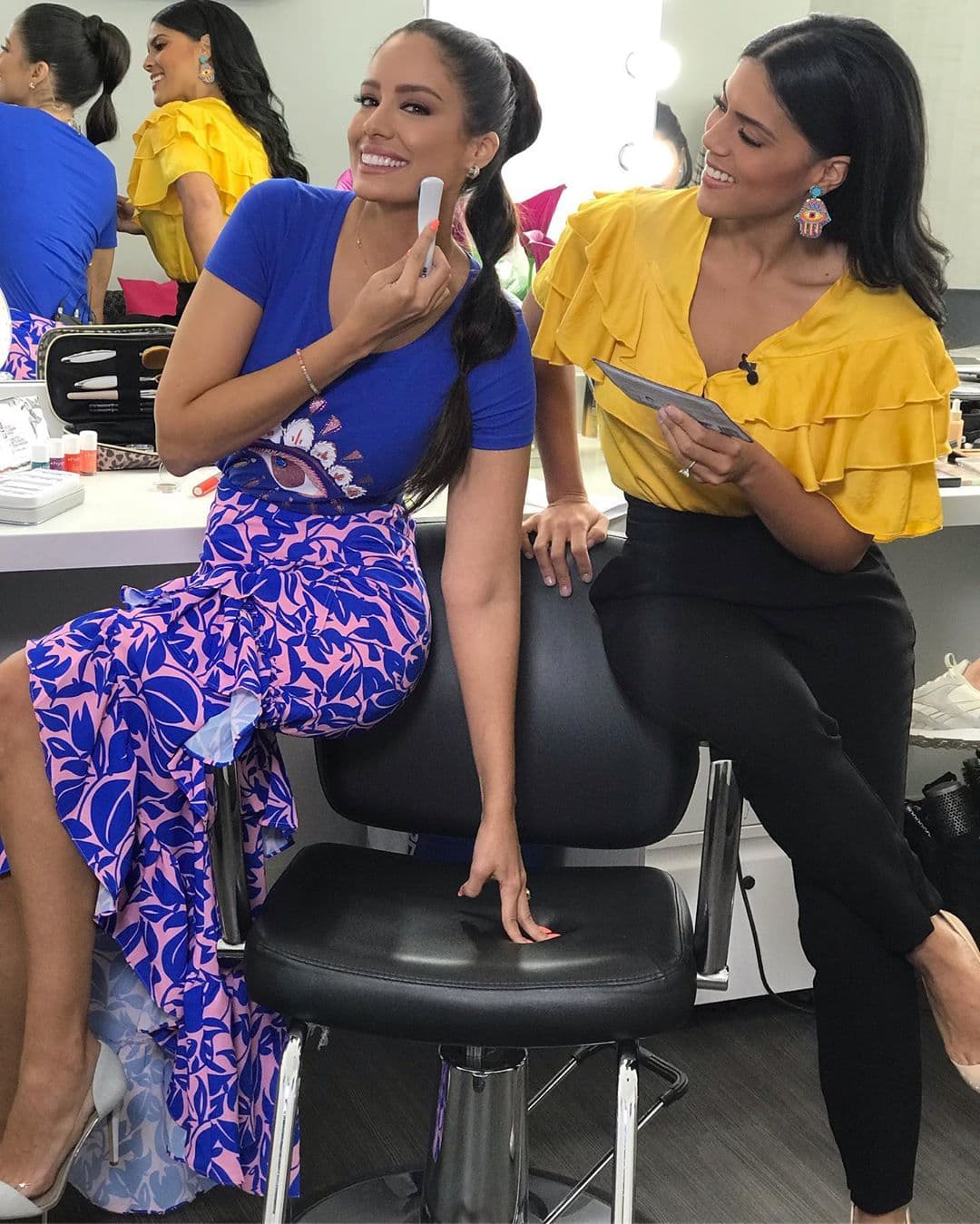 Desde hace algunos jueves, Aleyda Ortiz se encarga de presentar los artículos de moda y belleza más originales, y en repetidas ocasiones lo ha hecho junto a Francisca.