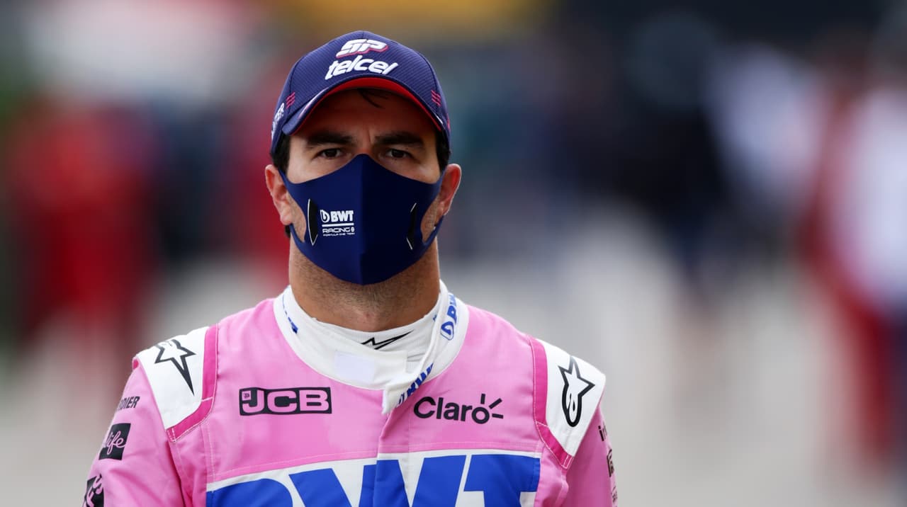 Sergio Pérez encuentra aislado y en espera del resultado de coronavirus