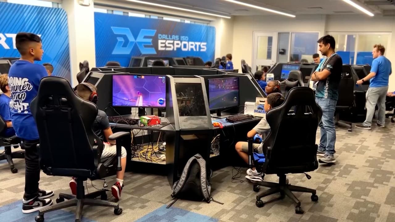 Nuevas actitudes y habilidades: esto aprenden niños en un campamento de Esports