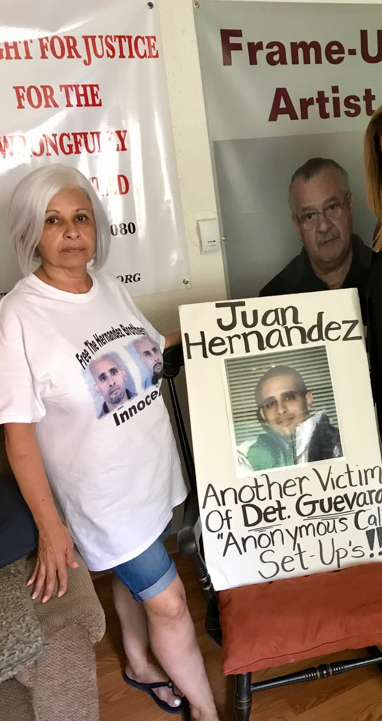 Esther Hernández is fighting to free her two sons who she alleges were unjustly incriminated by a Chicago detective.