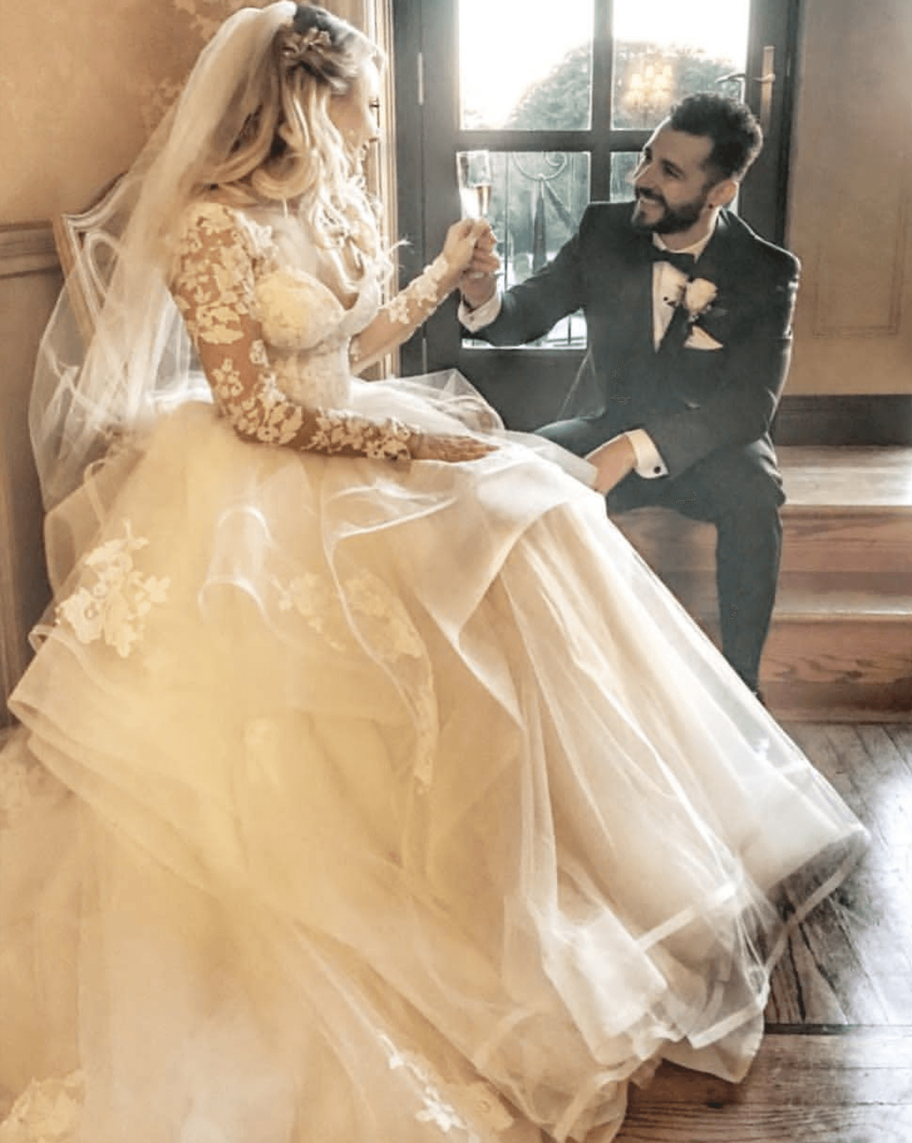 Alyse y Sergio cumplieron cuatro años de noviazgo y lo culminaron con esta esplendorosa boda.