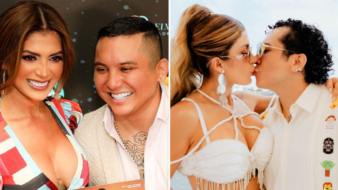 Edwin Luna y Kimberly Flores anuncian “pausa” como pareja: horas antes se besaron en plena fiesta 