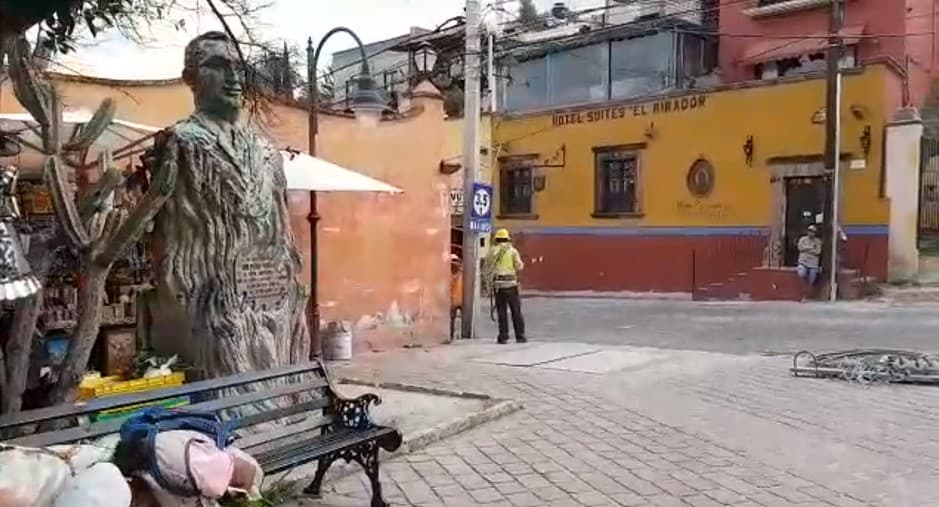 La posada está junto al Mirador Turístico San Miguel de Allende