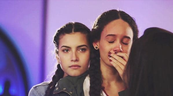 En las buenas y en las malas, así las hemos visto durante el show.