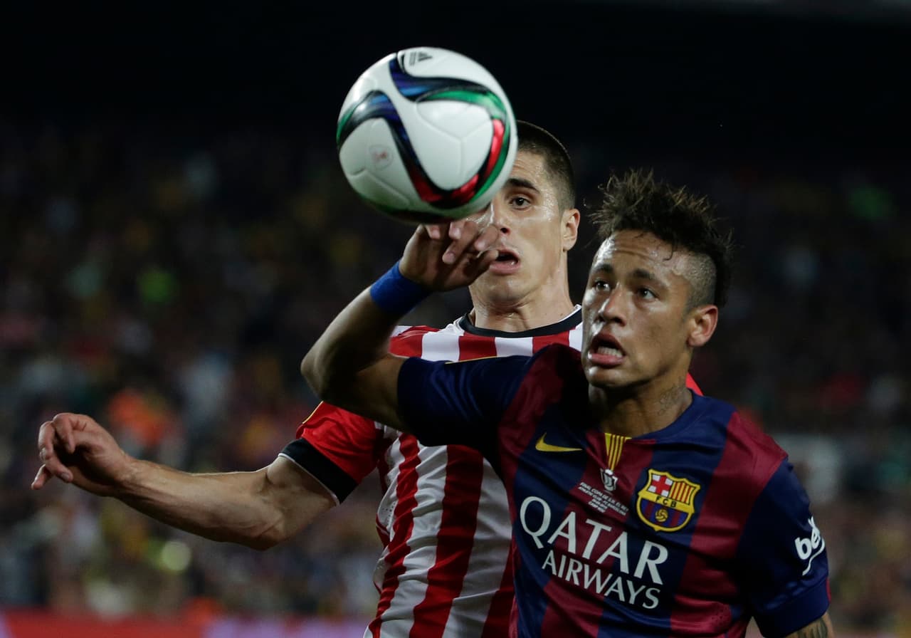 La final de la Copa del Rey de 2015 entre Barcelona y Athletic Club tuvo otra controversia con Neymar como protagonista, con sus actitudes en el triunfo 3-1 de su equipo en el minuto 86.