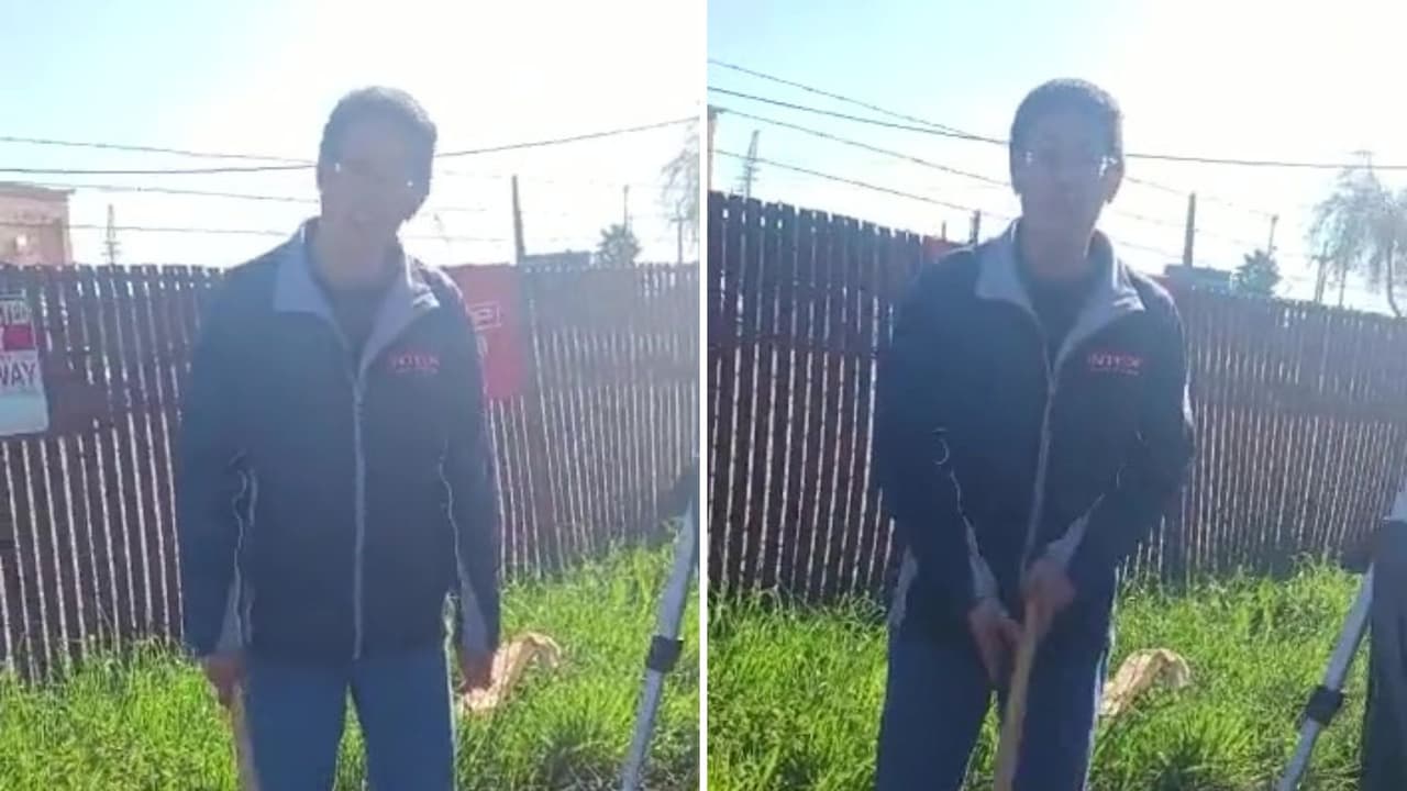 En el audio del video se escucha al vendedor ambulante decirle a Ho: “¿por qué me pegas?”.
<br>