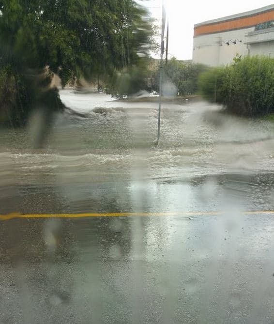 La audiencia compartió fotos de la zona tras el paso de la tormenta Bill.