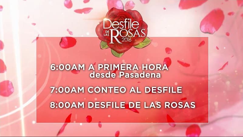 Siga el Desfile de las Rosas con Univision