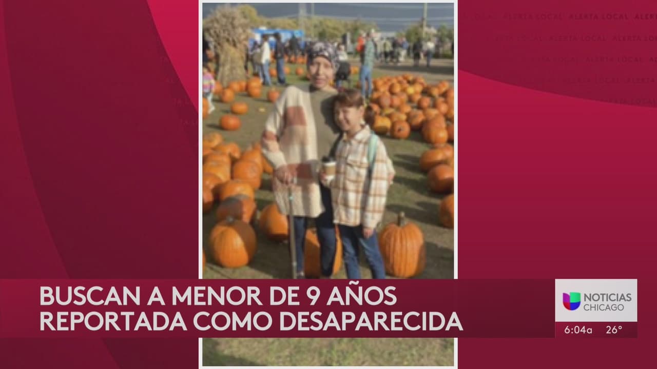 Localizan a niña hispana de 9 años que estaba reportada como raptada en Chicago 