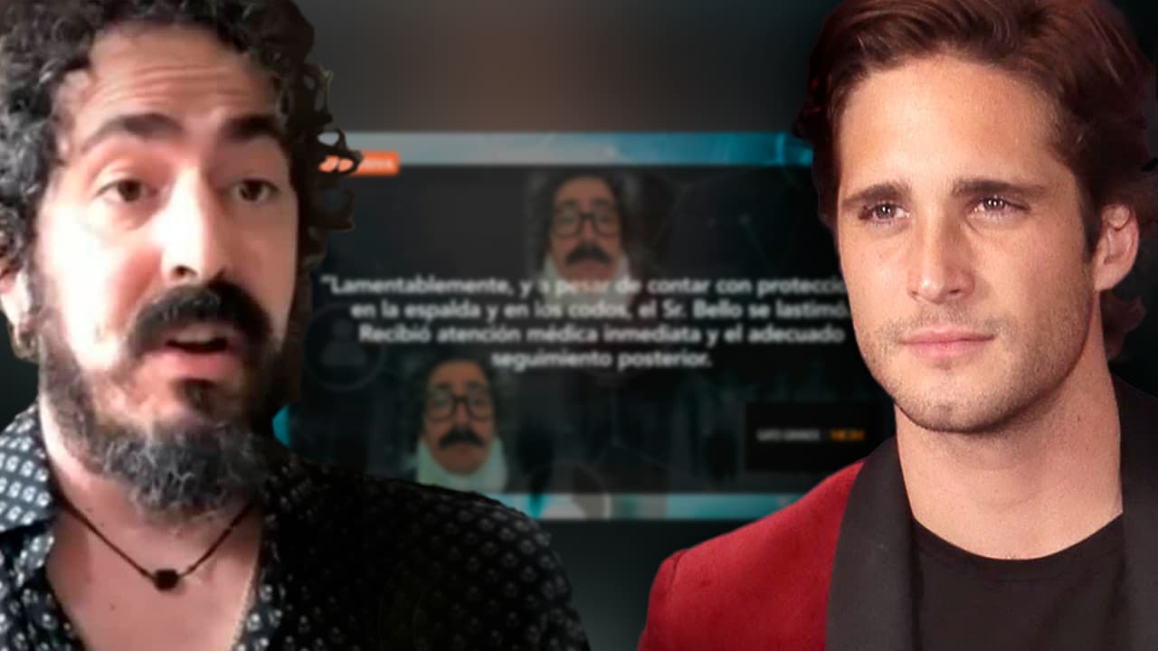 Producción de 'Luis Miguel, La Serie' responde sobre las lesiones que Martín Bello sufrió grabando con Diego Boneta
