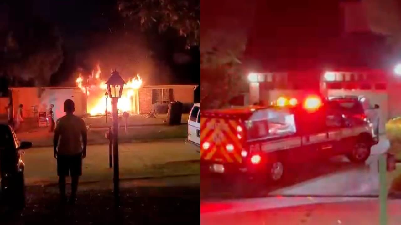 "Mantengan a esta familia en sus oraciones": Muere un hombre durante el incendio de una casa en Houston