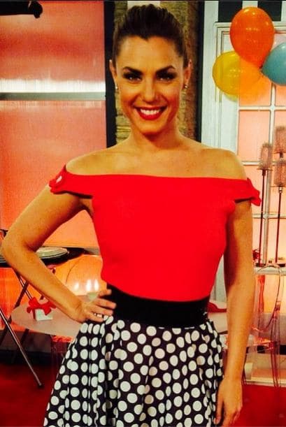 Luce espectacular como modelo de los años 50.